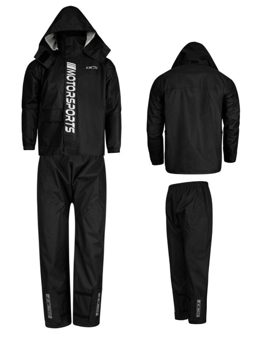 DCS Motorsports Series Raincoat Black