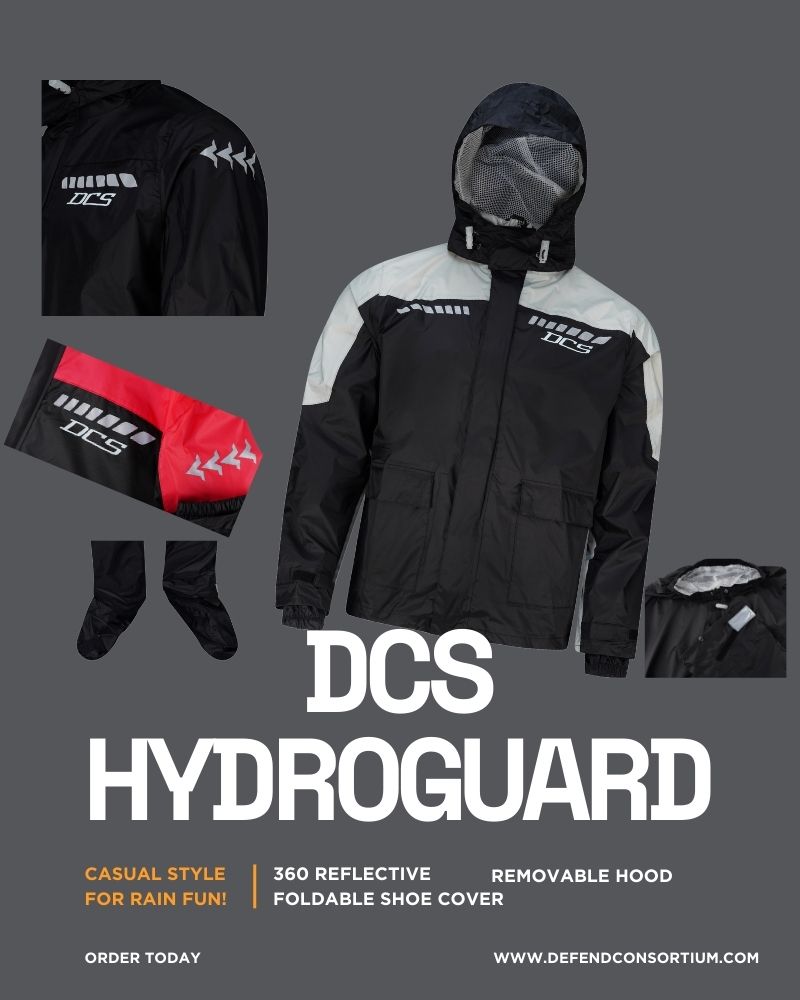 DCS Hydroguard Raincoat Grey